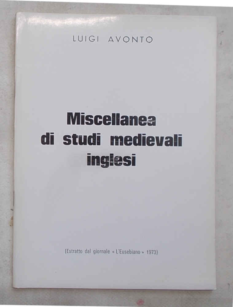 Studio bibliografico di Andrea Donati