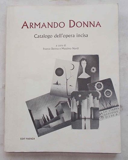 Armando Donna. Catalogo dell'opera incisa - copertina