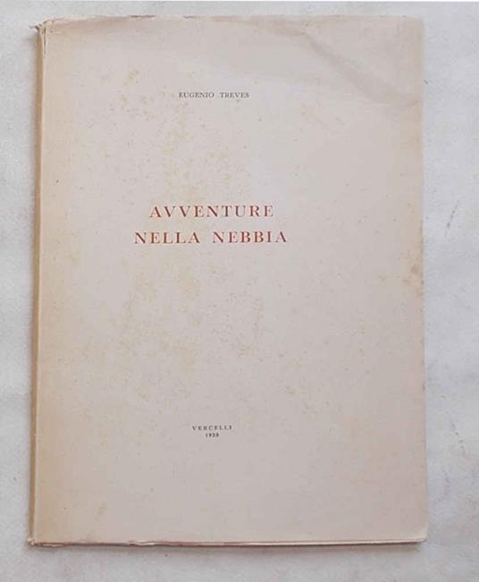 Avventure nella nebbia - Eugenio Treves - copertina
