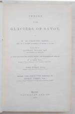 Theory of the Glaciers of Savoy