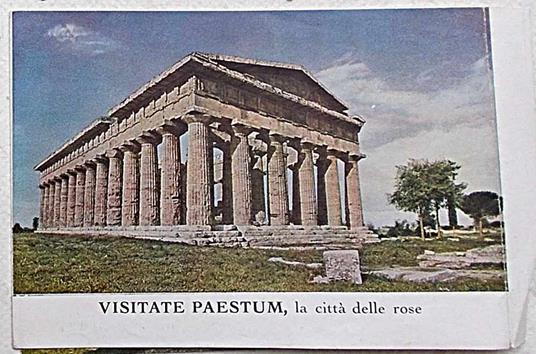 Visitate Paestum, la città delle rose - copertina