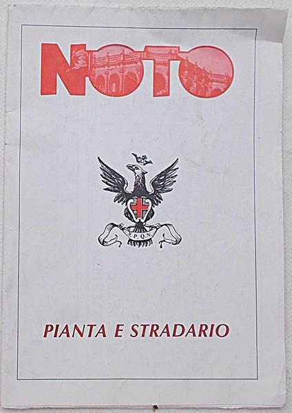 Noto. Pianta e stradario - copertina