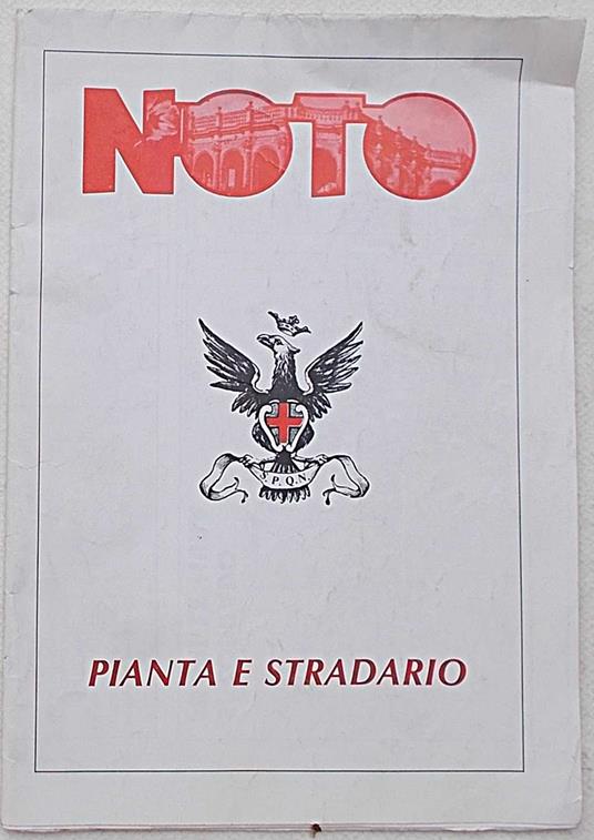 Noto. Pianta e stradario - copertina