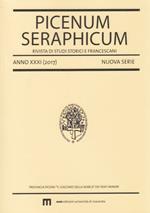Picena seraphicim. Rivista di studi storici e francescani Anno XXXI (2017) Nuova Serie