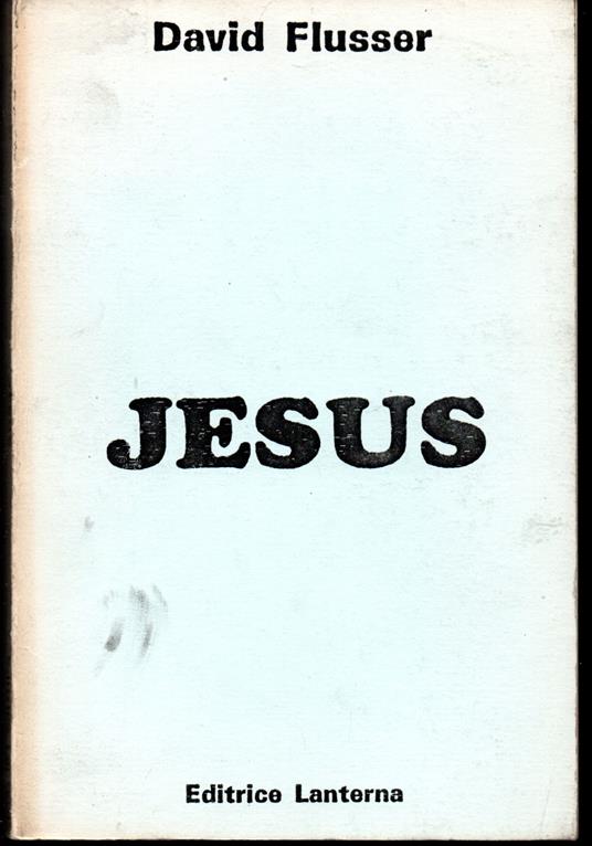 Jesus - David Flusser - copertina