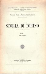 Storia di Torino. Vol. I (fino al 1280) [Unico pubblicato]