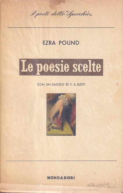 Le poesie scelte - Ezra Pound - copertina