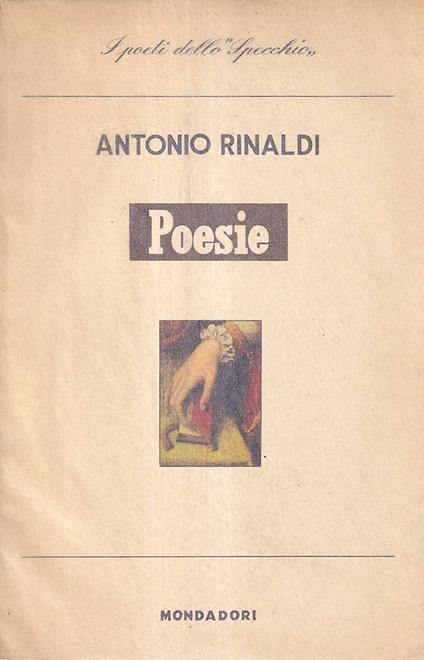 Poesie - Antonio Rinaldi - copertina
