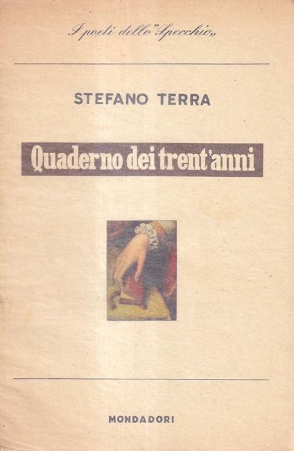 Quaderno dei trent'anni - Stefano Terra - copertina