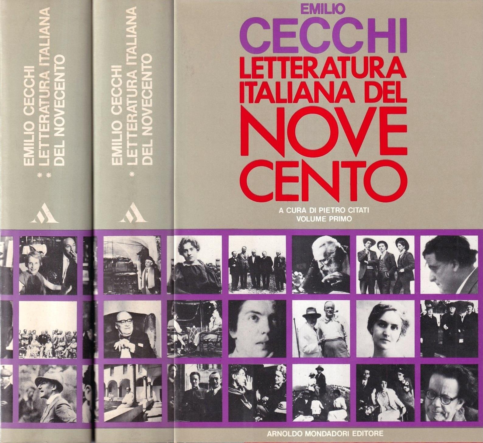 Letteratura italiana del Novecento (2 voll)