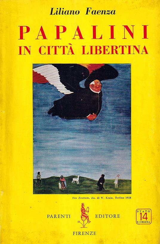 Papalini in città libertina - Liliano Faenza - copertina