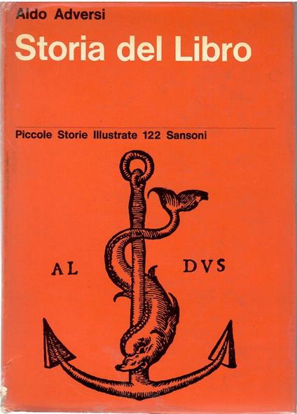 Storia Del Libro - Aldo Adversi - copertina