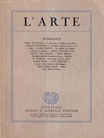 L' Arte. Rivista bimestrale di storia dell'arte medioevale e moderna - Nuova serie, anno XXXIV, marzo 1931, vol. II°, fascicolo II