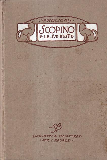 Scopino e le sue bestie - Ferdinando Paolieri - copertina