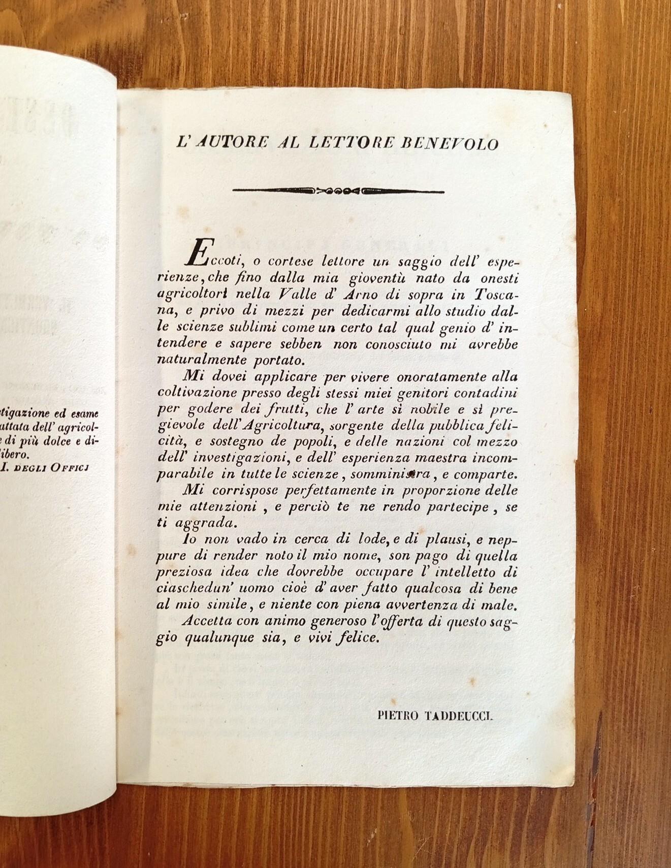 Osservazioni agrarie comprovate e stabilite dall'esperienza : colla maniera di fare il vermutte, aleatico, vin santo, sciampagna, frontignano, occhio di pernice, vino greco e borgogna