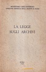 La legge sugli archivi