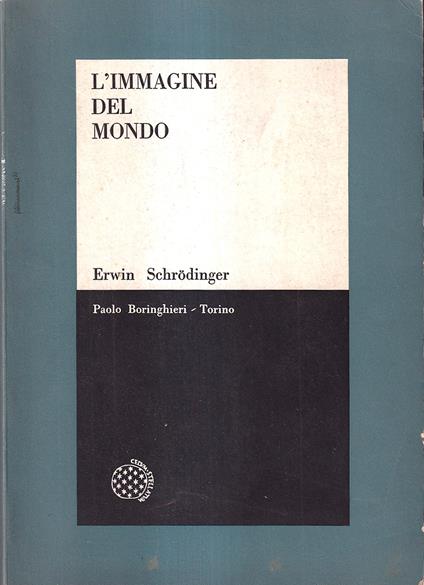 L' immagine del mondo - Erwin Schrödinger - copertina