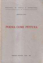 Poesia come pittura
