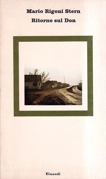 Ritorno sul Don - Mario Rigoni Stern - copertina
