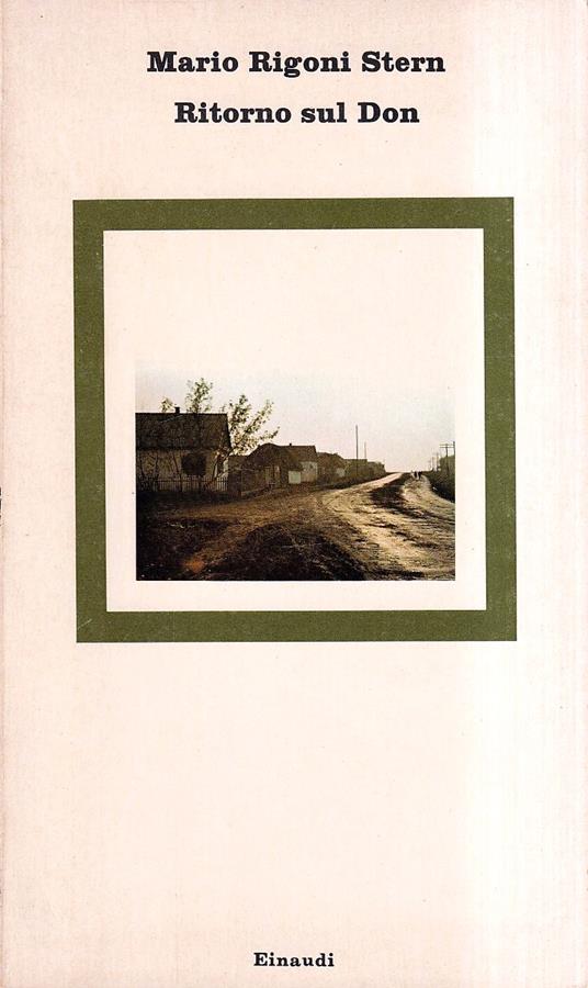 Ritorno sul Don - Mario Rigoni Stern - copertina