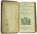 Poematum Pars Ii, Elegiarum Et Miscellaneorum Carminum