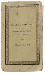 La Georgica E Le Poesie Minori Tradotte Da Cesare Arici. Biblioteca Universale Di Scelta Letteratura Antica E Moderna, Iv