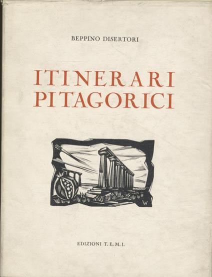 Itinerari pitagorici - Beppino Disertori - copertina