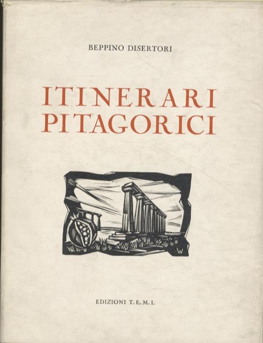 Itinerari pitagorici - Beppino Disertori - copertina