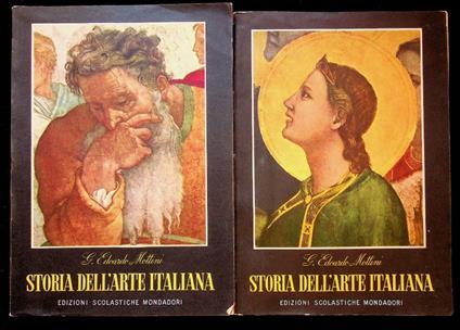Storia dell'arte italiana - Edoardo G. Mottini - copertina