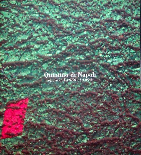 Quintino di Napoli: Palermo, Palazzo Steri, 2-29 dicembre 1994 - copertina