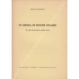 In difesa di Roger Izoard. (In tema di procurato annegamento) - copertina