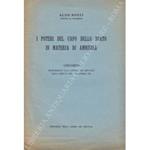 I poteri del Capo dello Stato in materia di amnistia. Discorso pronunciato alla Camera dei Deputati nella seduta del 3 dicembre 1953