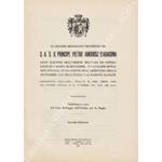 Il grande messaggio trasmesso da S.A.S. il principe Pietro Amoroso d'Aragona gran maestro dell'ordine militare ed ospedaliere di S.Maria di Betlemme, ai cavalieri betlemmiti d'Italia in occasione dell'armistizio dell'8 settembre 1943 tra l'Italia e le n
