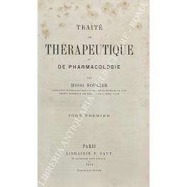 Traite de therapeutique et de pharmacologie - copertina