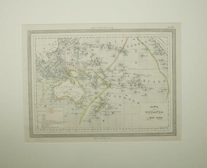 Carta dell'Oceania o Mondo Marittimo - copertina