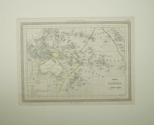 Carta dell'Oceania o Mondo Marittimo - copertina