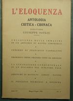 L' eloquenza - Anno 55 - Maggio-Giugno 1965 - N. 3