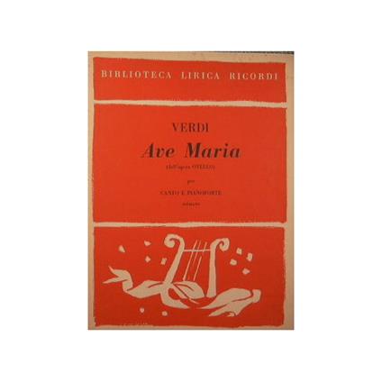 Otello - Verdi Giuseppe - copertina