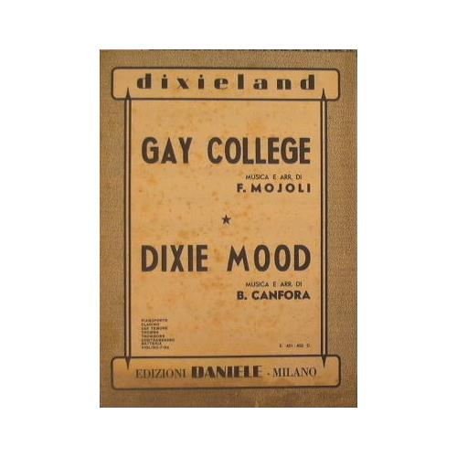 Gay College - Dixie Mood - copertina