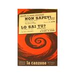 Non sapevi ( slow ) - Lo sai tu ? ( buonce tempo )