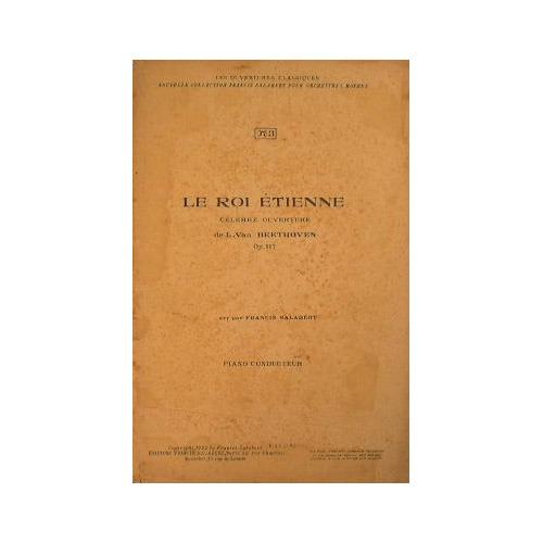 Le Roi Etienne ( celebre ouverture ) - copertina