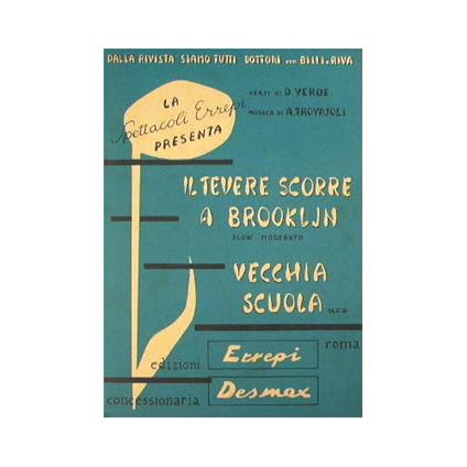 Il tevere scorre a brooklin ( slow ) - Vecchia scuola ( slow ) - copertina
