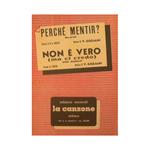 Perché mentir ( slow ) - Non è vero ma ci credo ( ritmo moderato )