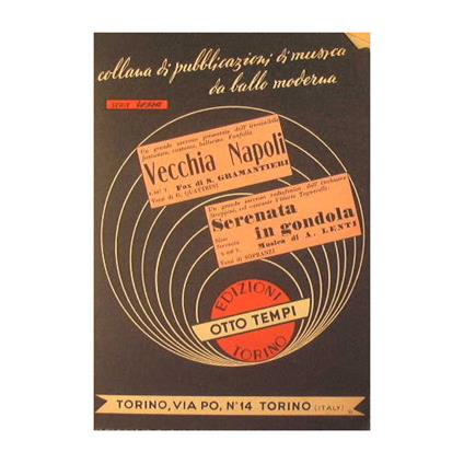 Vecchia Napoli ( fox ) - Serenata in gondola ( slow ) - copertina