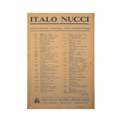 Anemoni Stanchi ( valse ) ( assai moderato ) - Italo Pucci - copertina