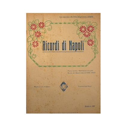 Ricordi di Napoli - Salvatore Arena - copertina