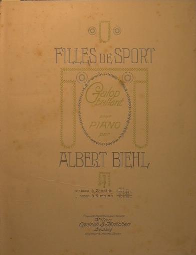 Filles de Sport ( galop brillant ) - copertina