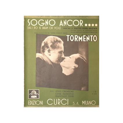Sogno ancor… - copertina