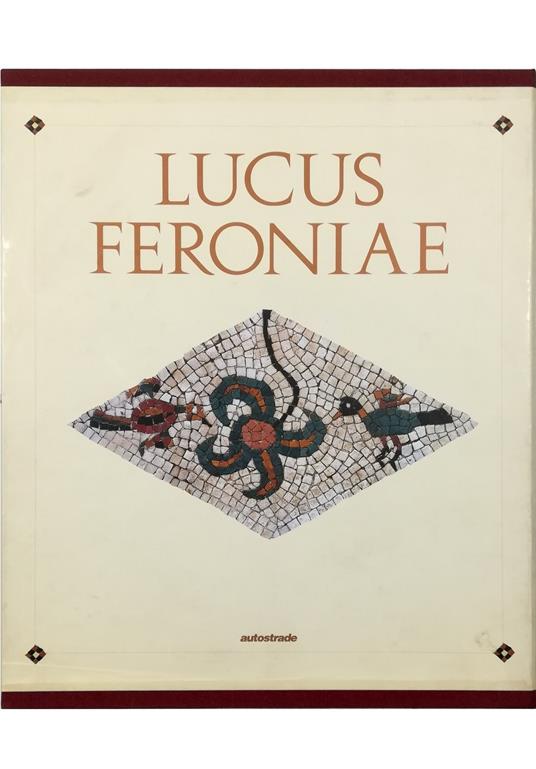 Lucus Feroniae - volume in cofanetto editoriale - copertina
