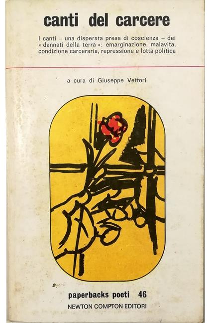 Canti del carcere - copertina